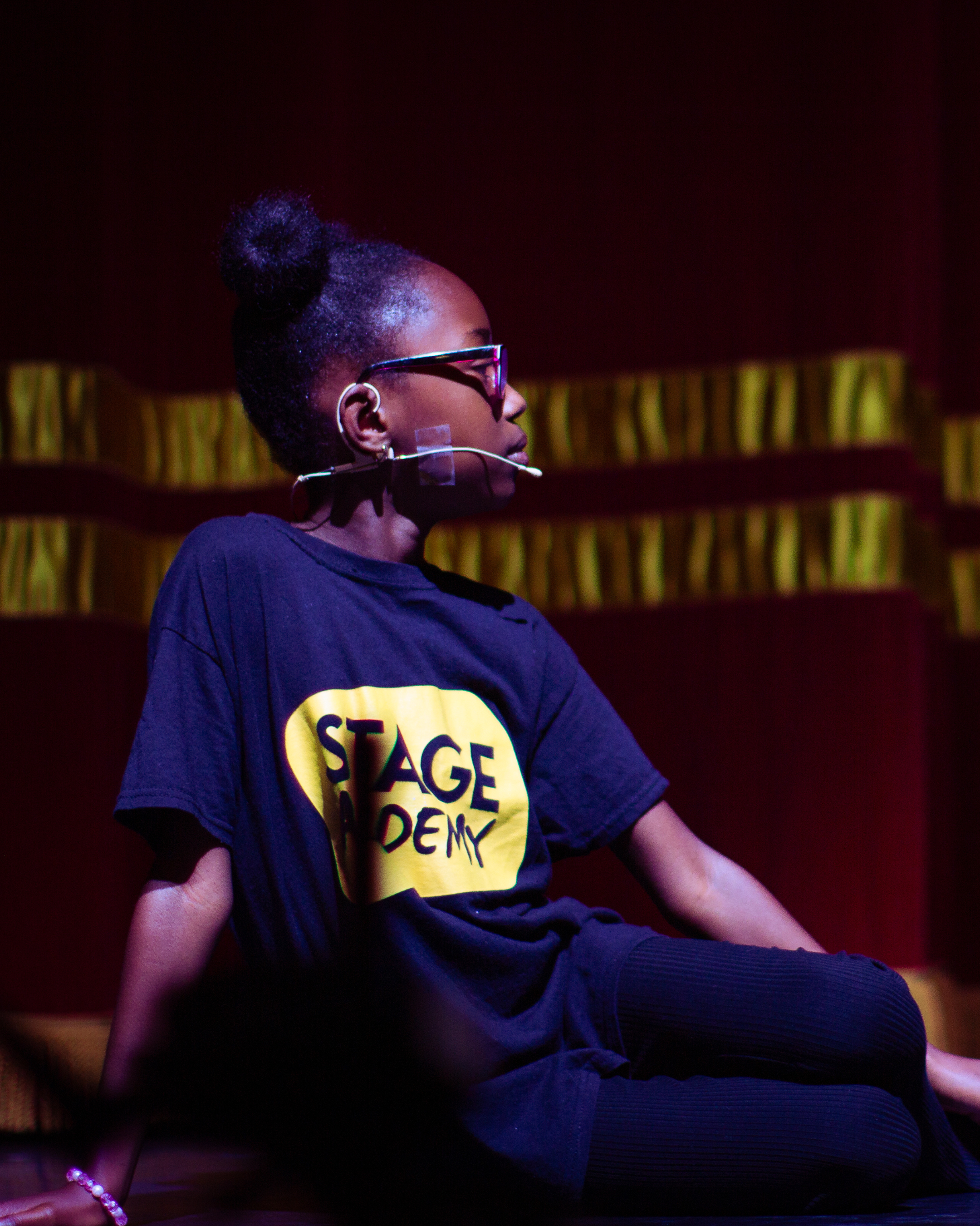Stage Academy students performing on stage